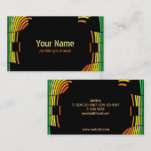 DJ音楽生産のミュージシャンカード平衡装置 名刺 (正面/裏面)