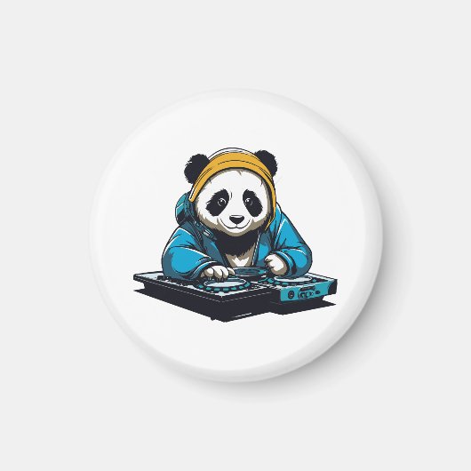 DJ カワイイパンダ マグネット (正面)