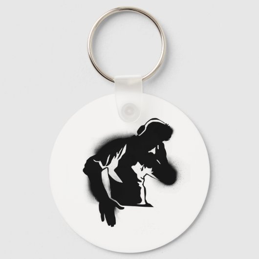 DJ キーホルダー (正面)