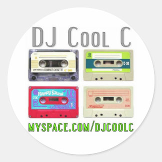 DJ クール C Mixtapeシール ラウンドシール
