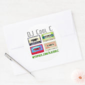 DJ クール C Mixtapeシール ラウンドシール (封筒)
