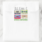 DJ クール C Mixtapeシール ラウンドシール (バッグ)