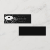 DJ スキニー名刺 (正面/裏面)