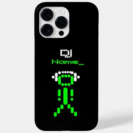 Dj ステックマン オリジナル Case-Mate iPhoneケース (裏面)
