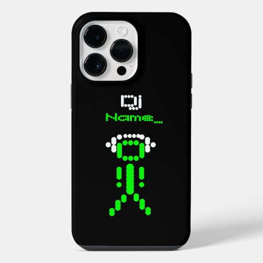 Dj ステックマン オリジナル iPhoneケース (裏面)