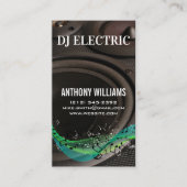 DJ | スピーカー | サウンドエンジニア 名刺 (正面)