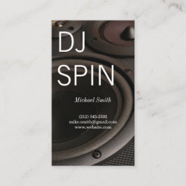 DJ | スピーカー | 音楽エンジニア | プロデューサー 名刺