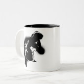 DJ ツートーンマグカップ (正面左)