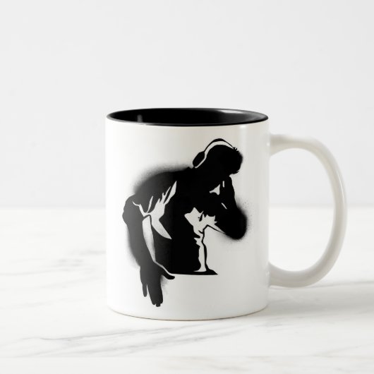 DJ ツートーンマグカップ (右)