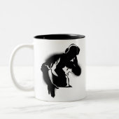 DJ ツートーンマグカップ (左)