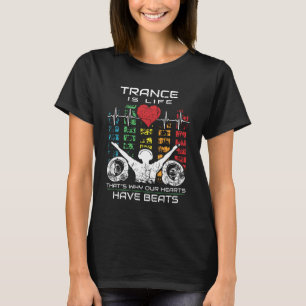 Dj -トランス·エデム·エレクトロニック·ダンス·ミュージックDj Tシャツ