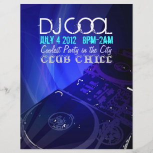 DJ フライヤー