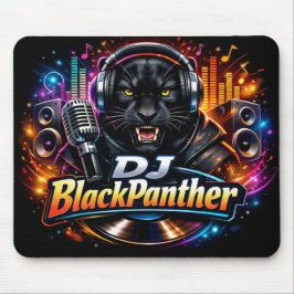 DJ ブラックパンサー 2 マウスパッド
