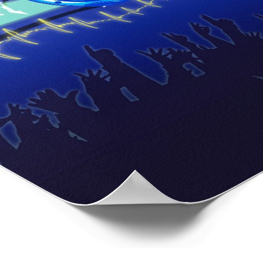 DJ ポスター (角)