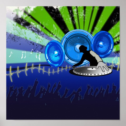 DJ ポスター (正面)