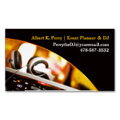 DJ マグネット名刺 (正面)