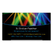 DJ マグネット名刺 (正面)