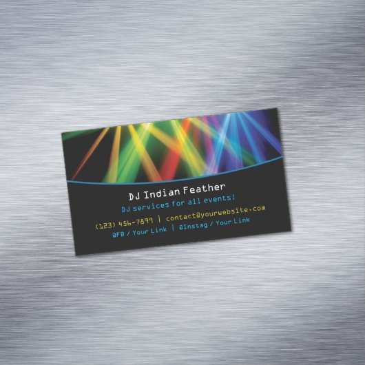 DJ マグネット名刺 (インサイチュ)