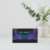 DJ ミュージックビート プロフェッショナル 名刺 (スタンド正面)
