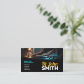 DJ モダン Music Producer DJs Signer Songwriter 名刺 (スタンド正面)