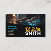 DJ モダン Music Producer DJs Signer Songwriter 名刺 (正面)