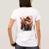 DJ モンカーズ Tシャツ (裏面)