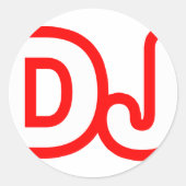 DJ ラウンドシール (正面)