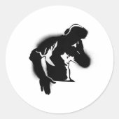 DJ ラウンドシール (正面)