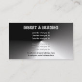 DJ、健全な名刺混合します 名刺 (裏面)