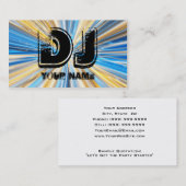 DJ 名刺 (正面/裏面)