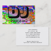 DJ 名刺 (正面/裏面)