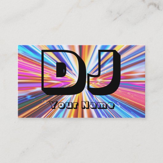 DJ 名刺 (正面)