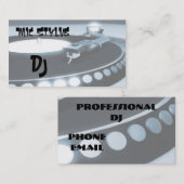 DJ 名刺 (正面/裏面)