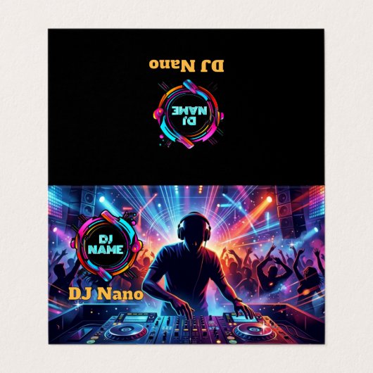 DJ 名刺 (外部フラット)