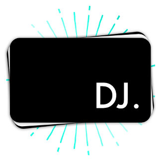 dj: 名刺