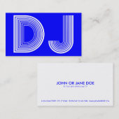 DJ 名刺 (正面/裏面)