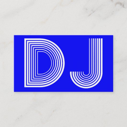 DJ 名刺 (正面)
