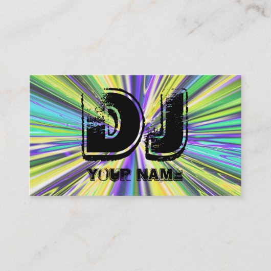 DJ 名刺 (正面)