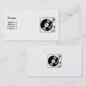 DJ 名刺 (正面/裏面)