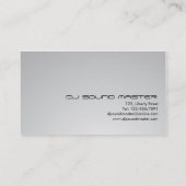 DJ -名刺 名刺 (裏面)