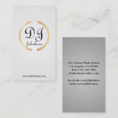 DJ -名刺 名刺 (正面/裏面)