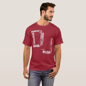 DJ 国際的 in Languages Shirt Tシャツ (正面フル)