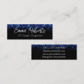 DJ |歌手 |ソングライターPlanning名刺 スキニー名刺 (正面/裏面)