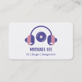 DJ – 歌手 – Deejay 名刺 (正面)