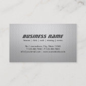 DJ 現代 スタイリッシュ ターンテーブル ビニール レコーダー ミキサー 名刺 (裏面)