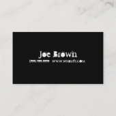 DJ、音楽、エンターテイメント名刺 名刺 (裏面)