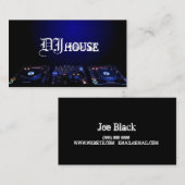 DJ，音楽，クラブ，名刺 名刺 (正面/裏面)