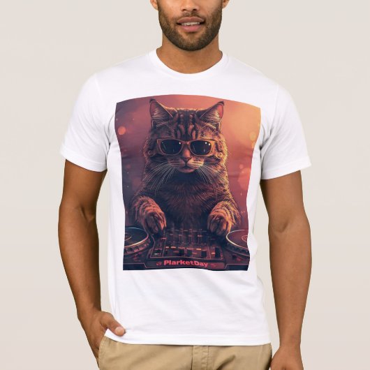 dj.aaaaa tシャツ (正面)