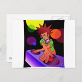 Dj Anime Jr. ポストカード (正面/裏面)