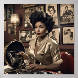 dj année 60 ポスター